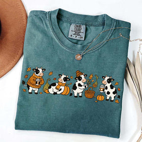 Pumpkin Patch Cozy Season Fall October T-Shirt