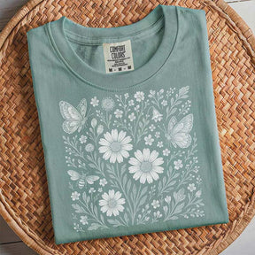Gift for Gardener Floral T-Shirt