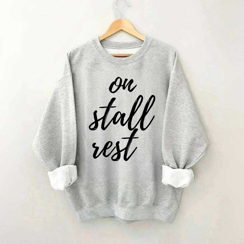 On Stall Rest Horse Riding Sweatshirt
