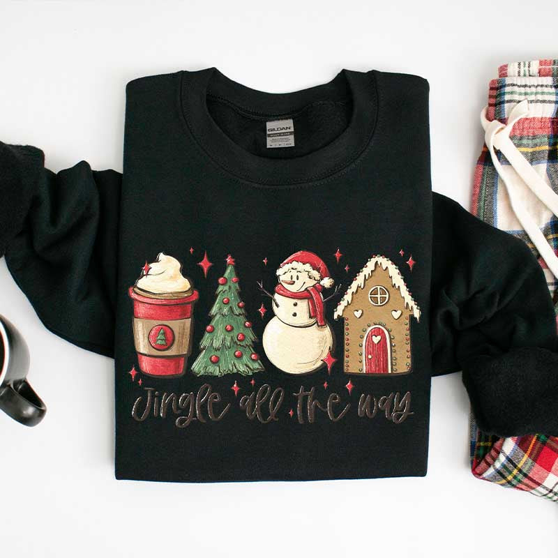 Jingle All The Way Christmas Sweatshirt