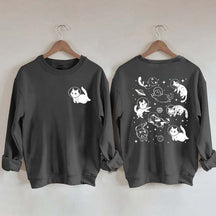 Cats in Space Sweatshirt