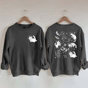 Cats in Space Sweatshirt