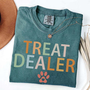 Comfort Colors Treat Dealer Dog T-Shirt
