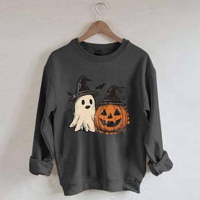 Preppy Floral Pumpkin Sweatshirt