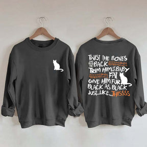 Funny Twist The Bones Cute Hocus Pocus Sweatshirt