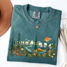 Comfort Colors Hiking Mountain T-Shirt