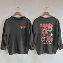 Custom Apres Ski Bachelorette Sweatshirt