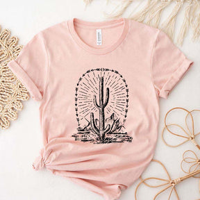 Camping Landscape Desert Cactus T-Shirt