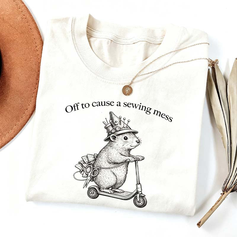 Off To My Sewing Room Fabric Lover T-Shirt
