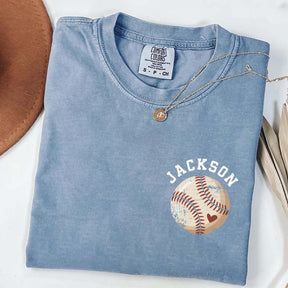 Custom Baseball Tball Mom T-Shirt