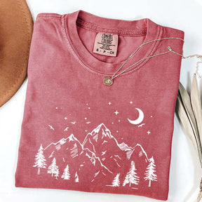 Minimalist Mountain Hiking T-Shirt