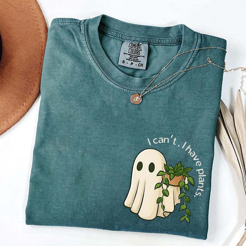 Ghost Plant Spooky Cute T-Shirt