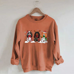 Cavalier King Charles Spaniel Christmas Sweatshirt