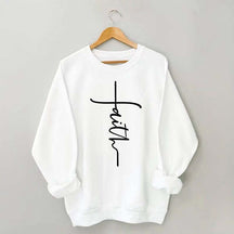 Faith Cross Sweatshirt