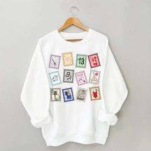 Music Stamps Sweatshirt