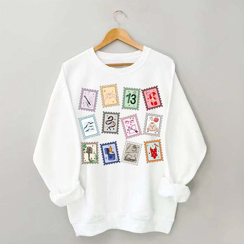 Music Stamps Sweatshirt