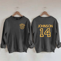Custom Volleyball Mom Name and Number Sweatshirt
