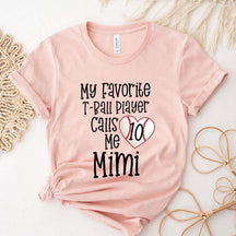 Personalized T-ball Game Day T-Shirt