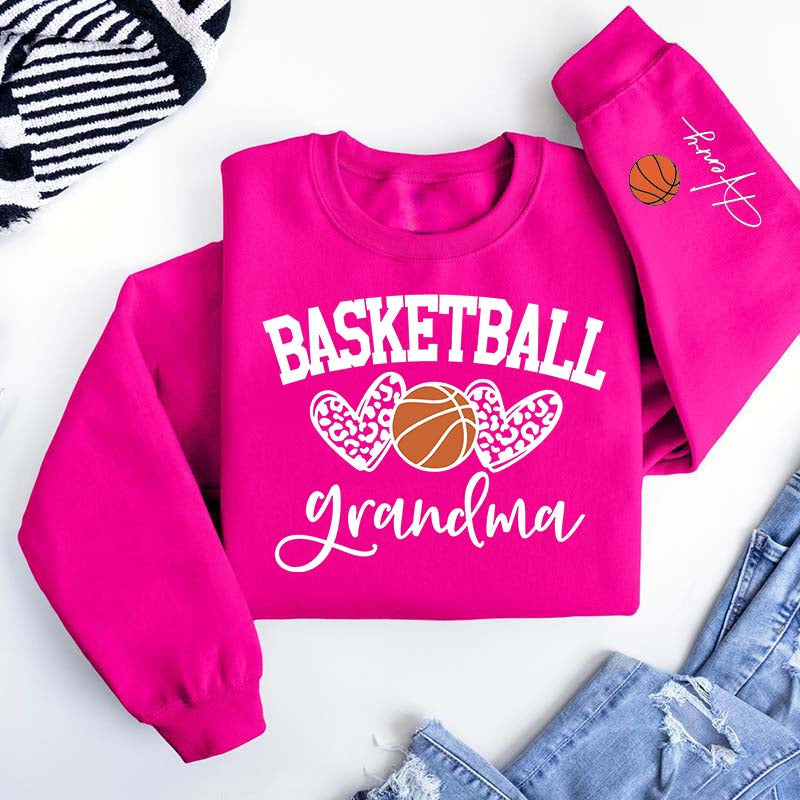 Customized Basketball Grandma Sweatshirt