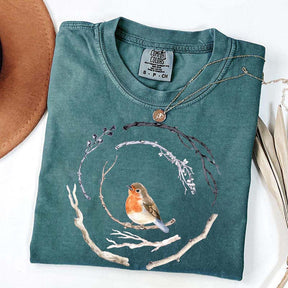 Cute Bird Lover Peace T-Shirt