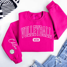 Personalized Volleyball Mom Sweatshirt