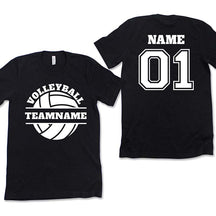 Custom Volleyball Sports Team T-Shirt