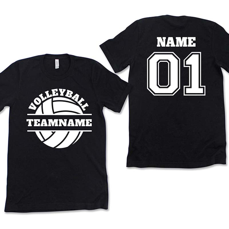 Custom Volleyball Sports Team T-Shirt