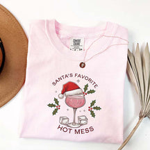 Santa's Favorite Hot Mess T-Shirt
