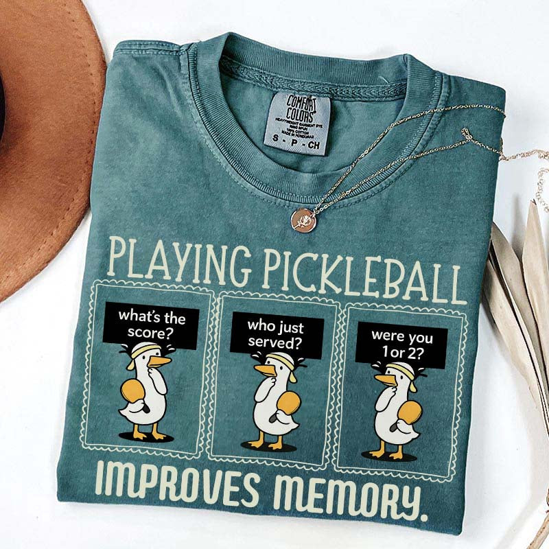 Pickleball Player Comfort Colors T-Shirt