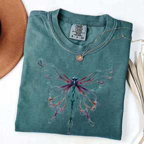 Comfort Color Bright Golden Butterfly T-Shirt