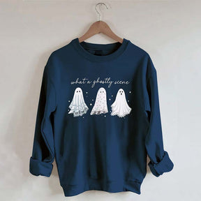 What A Ghostly Scene Sweatshirt