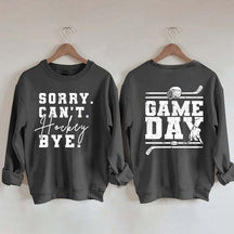 Game Day Hockey Vibes Player Sweatshirt