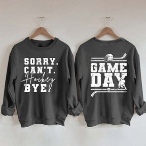 Game Day Hockey Vibes Player Sweatshirt