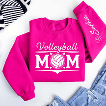 Personalized Volleyball Love Mom Sweatshirt