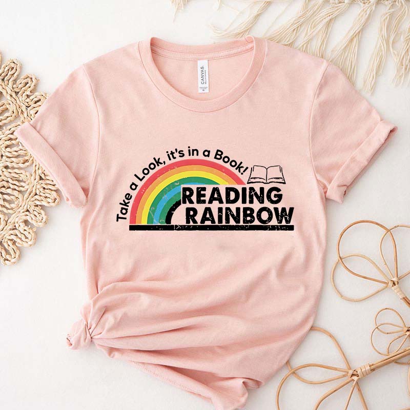 Vintage Take a Look Its in a Book T-Shirt