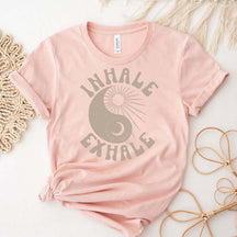 Ying Yang Yoga Just Breathe T-Shirt