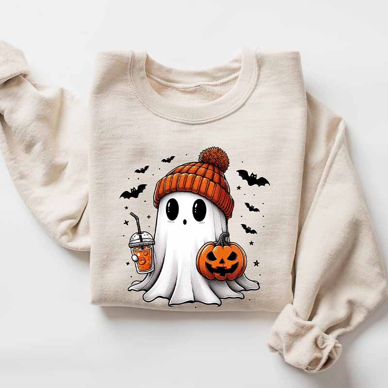 Cute Ghost Funny Spooky Sweatshirt