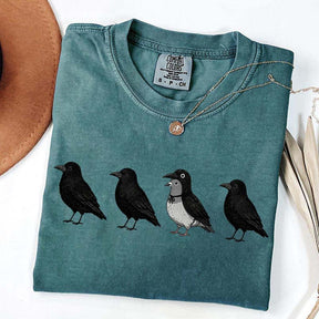 Funny Crow Pigeon T-Shirt