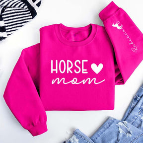 Custom Horse Mom Sweatshirt