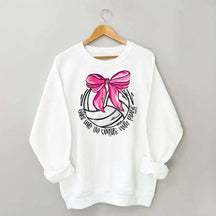 I Will Praise Him In His Courts Volleyball Sweatshirt