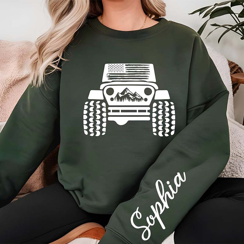 Personalized American Off Road Sweatshirt