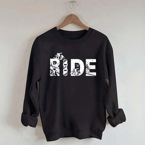 Ride Snowboard Skiing Sweatshirt