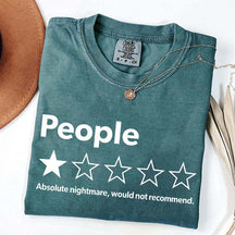 People One Star Review T-Shirt