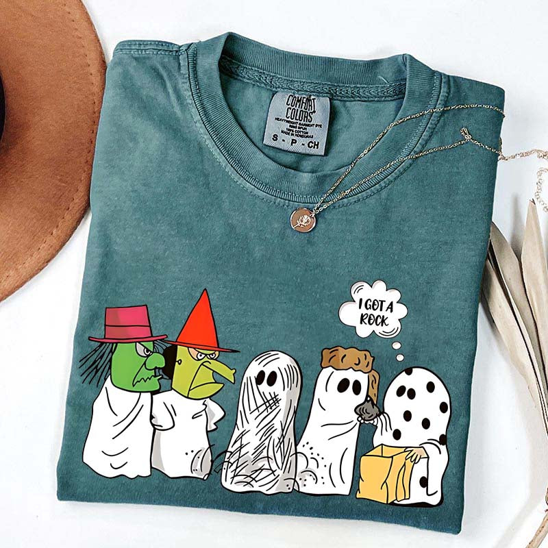 I Got A Rock Halloween Meme T-Shirt