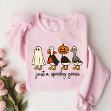 Halloween Just a Spooky Goose Sweatshirt