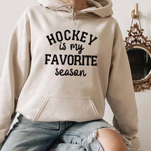 Hockey Is My Favorite Season Hoodie