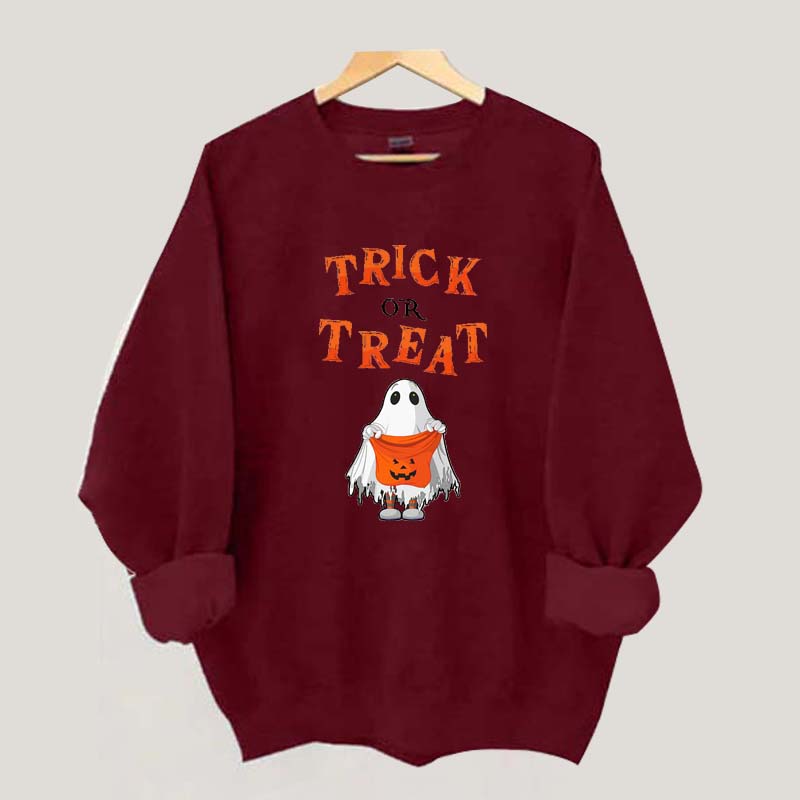 Trick Or Treat Halloween Sweatshirt