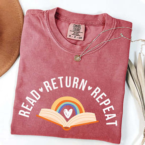 Read Return Repeat Cute T-Shirt