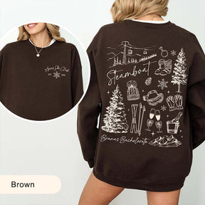 Winter Bachelorette Party Sweatshirt