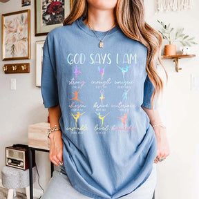 God Says I Am Dancer T-Shirt